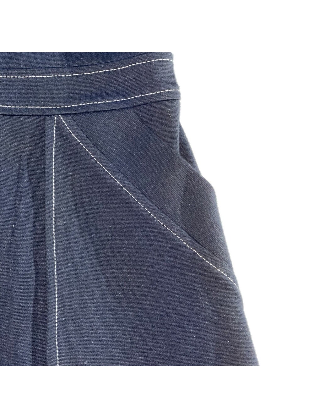 Laundry Shelli Segal Dress Women’s Size 4 Black Ponte Knit Utility Pockets - Picture 5 of 8